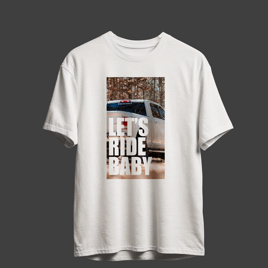 Let's Ride Baby T-Shirt | Official Calvin Mac Merch
