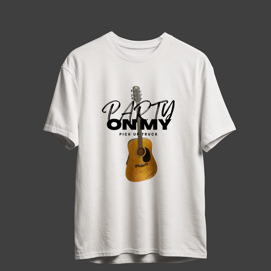 Party On My Pickup Truck T-Shirt | Official Calvin Mac Merch