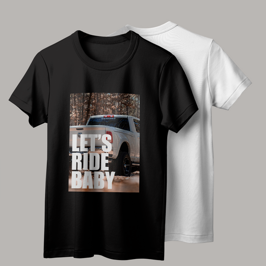 Let's Ride Baby T-Shirt | Official Calvin Mac Baby Merch