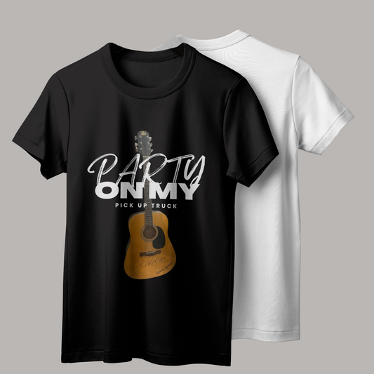 Party On My Pickup Truck T-Shirt | Official Calvin Mac Merch