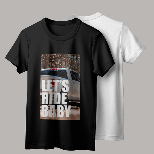 Let's Ride Baby T-Shirt | Official Calvin Mac Merch