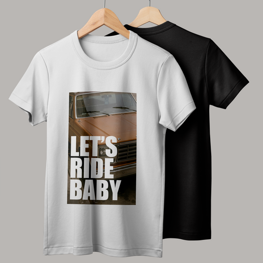 Let's Ride Baby T-Shirt | Official Calvin Mac Merch