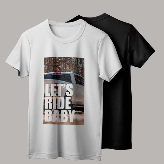 Let's Ride Baby T-Shirt | Official Calvin Mac Merch